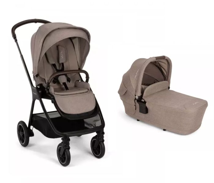Carro NUNA TRIV NEXT. Silla de paseo + capazo ultraligeros. 8,72 KGS. Incluye protector de lluvia. Diferentes colores a elegir.