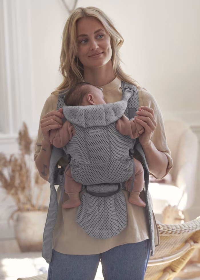 Mochila Babybjörn MOVE 3d gris - Imagen 11