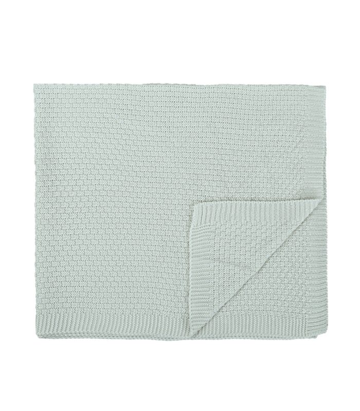 MANTA TRICOT 75X90 BAMBU VERDE MENTA-BIMBI DREAMS
