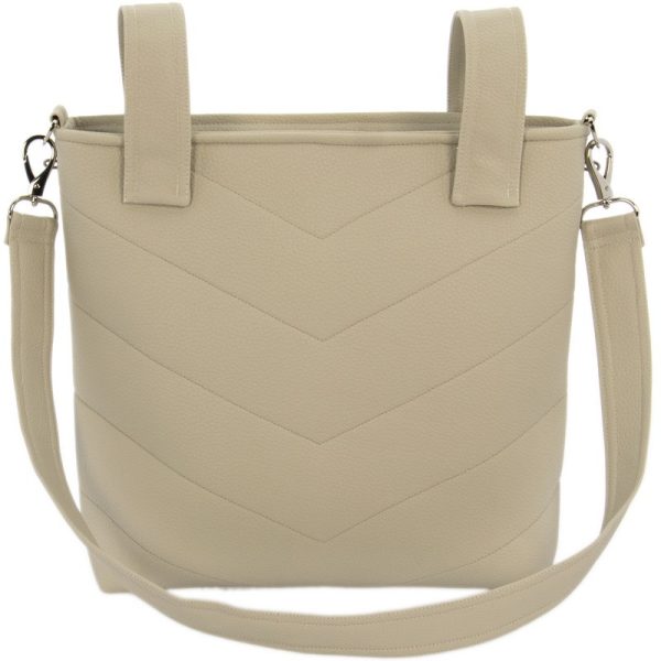 BOLSO PANERA MODELO LISA CAMEL – ROSY FUENTES - Imagen 2