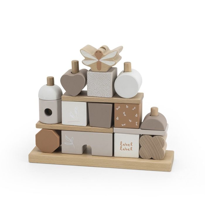 Casa de bloques apilables Nougat