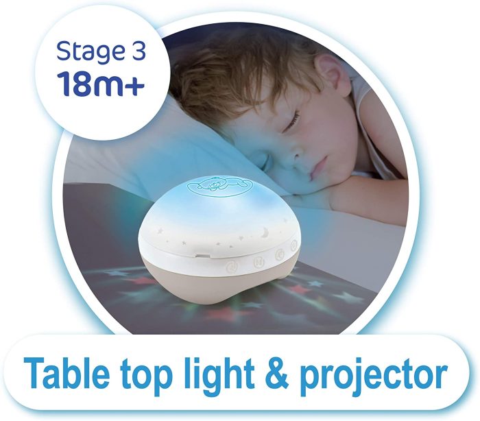 Proyector musical 3 en 1 beige - Imagen 5