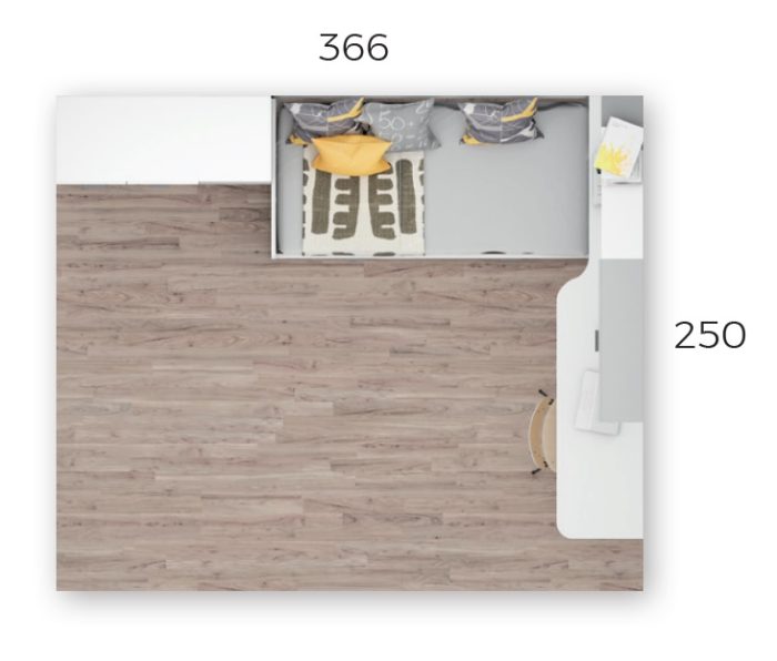 DORMITORIO JUVENIL B03 - Imagen 3