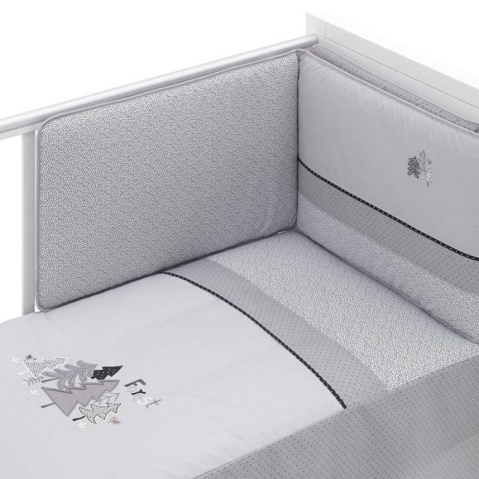 Colcha+protector abeto gris 60x120 - CAMBRASS - Imagen 4