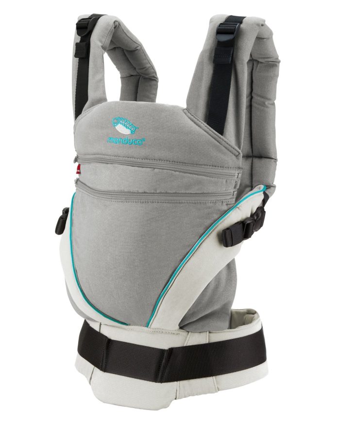 Mochila Manduca XT gris/turquesa