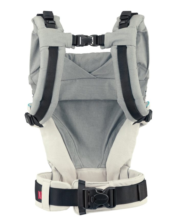 Mochila Manduca XT gris/turquesa - Imagen 2