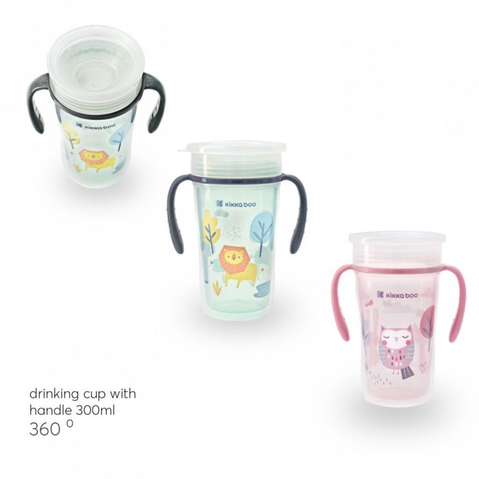Taza antigoteo 360º con asas Lion - Imagen 2