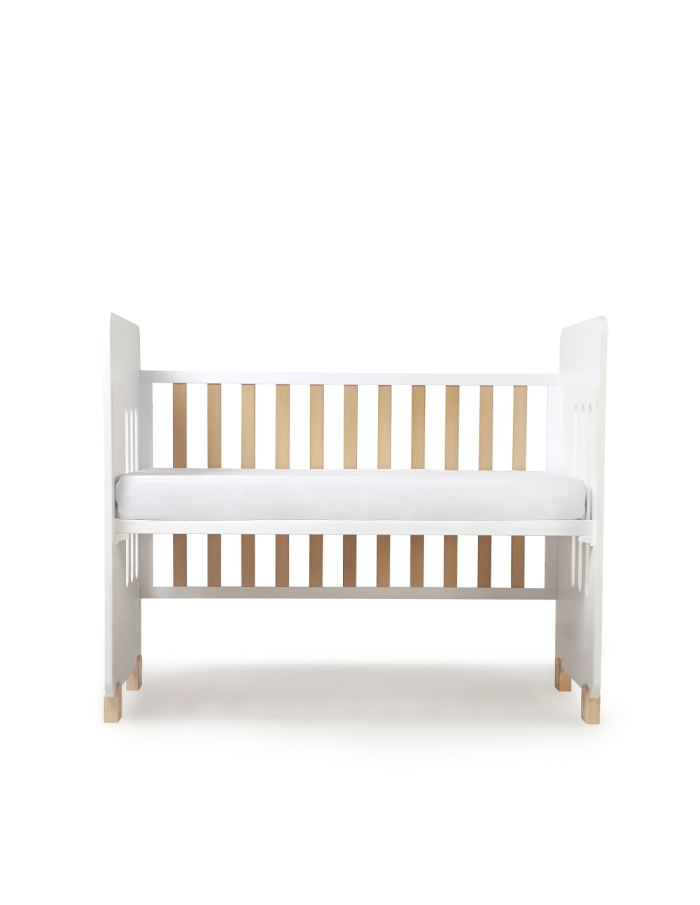 Cuna STAR NATURE Blanco/Madera - Imagen 4