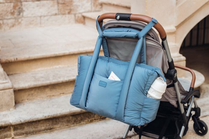 BOLSO CAMBIADOR PUFFY PARIS BALTIC BLUE - BEABA - Imagen 3