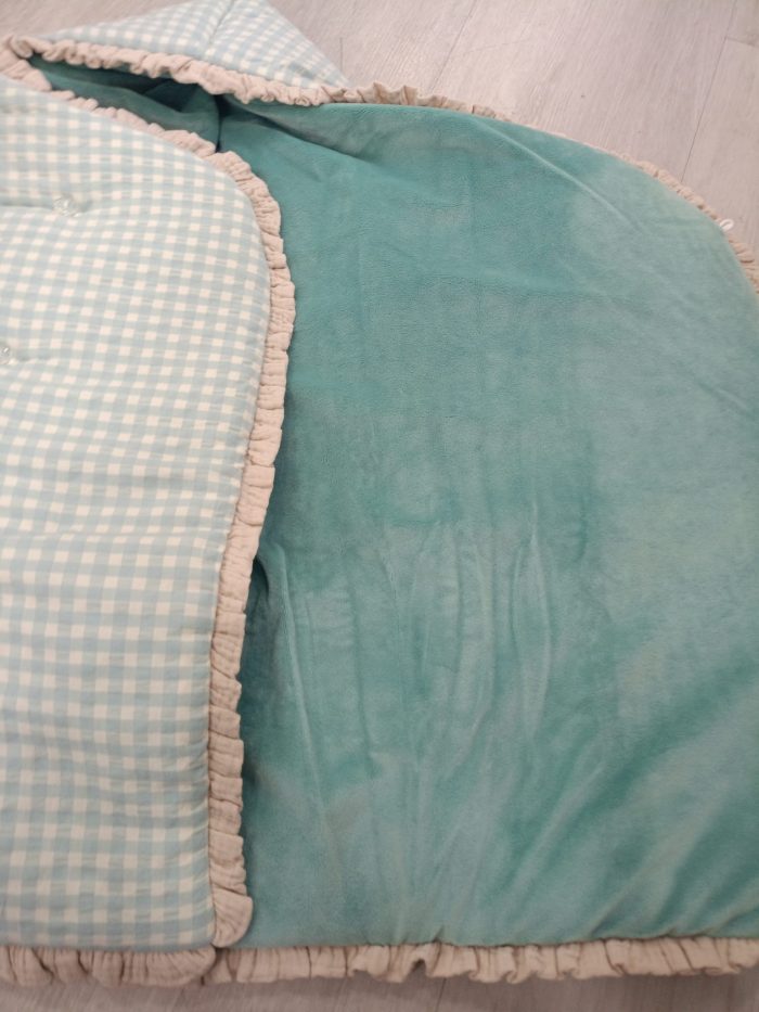 SACO CAPAZO CON CAPUCHA ERIC VICHY VERDE - ROSY FUENTES - Imagen 2