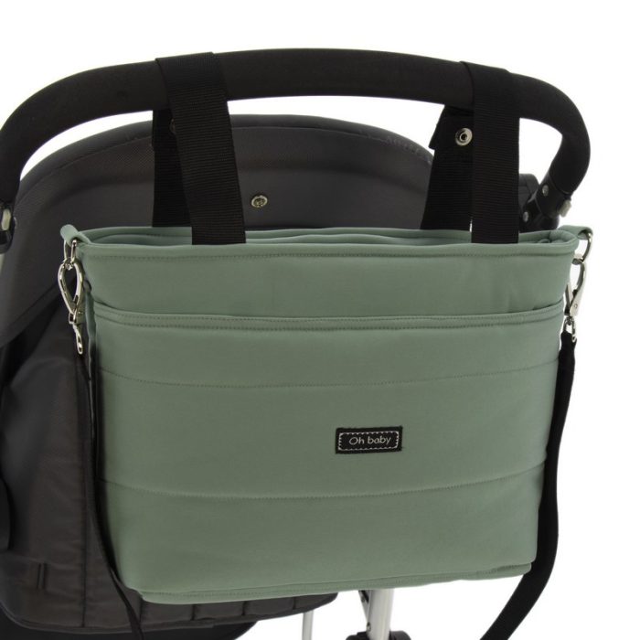 Talega mediana softshell verde-Rosy fuentes - Imagen 2