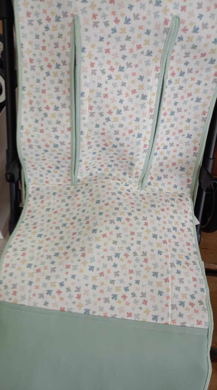 COLCHONETA SILLA LIGERA MODELO USOA VERDE- ROSY FUENTES