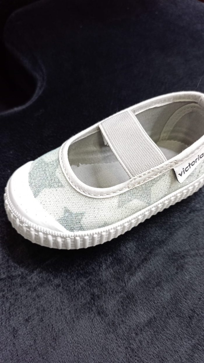 Lona estrellas gris Victoria