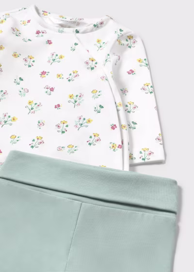 Conjunto polaina color jade marca Mayoral - Imagen 3