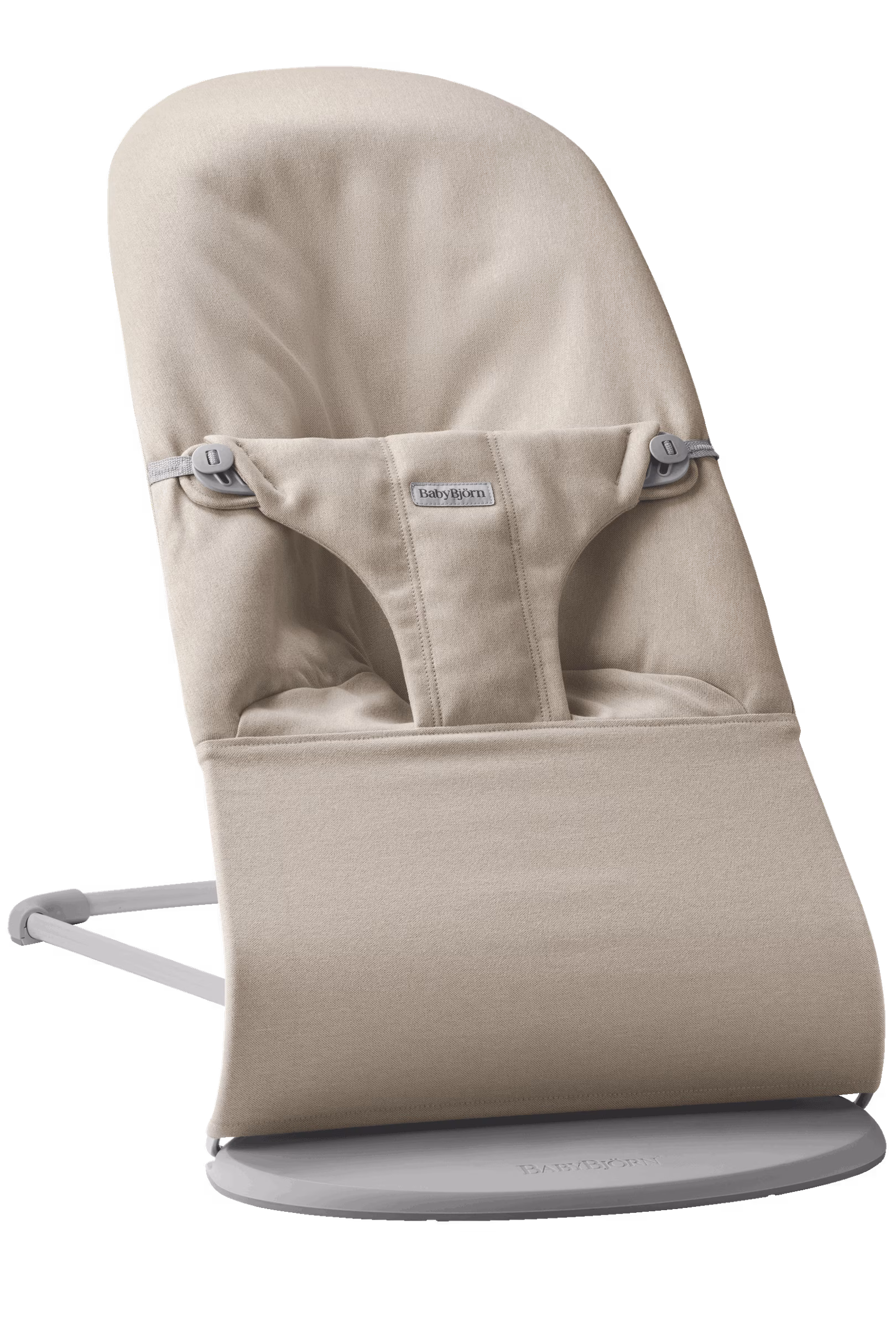 Hamaca Bliss tejido jaspeado Beige BabybJörn