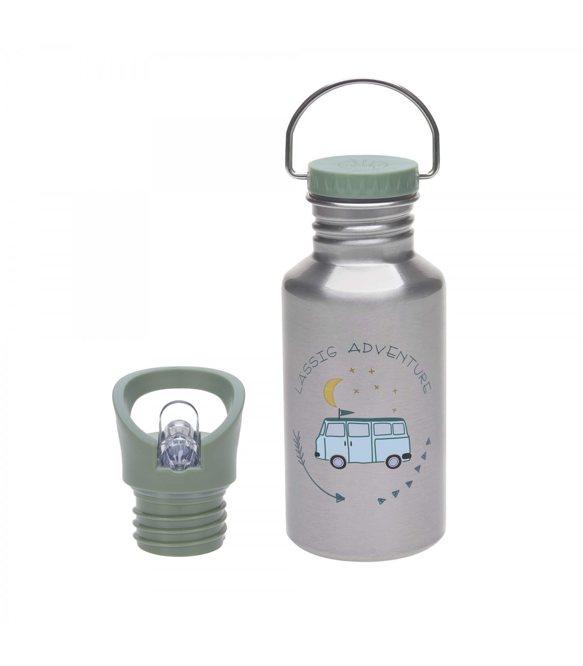 Botella acero Adventure bus