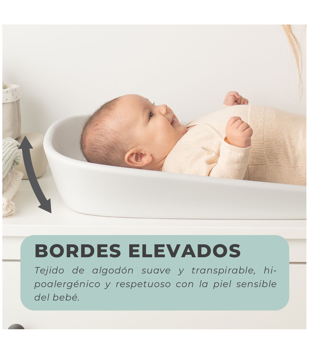 Cambiador bebe eva Mint - Imagen 8