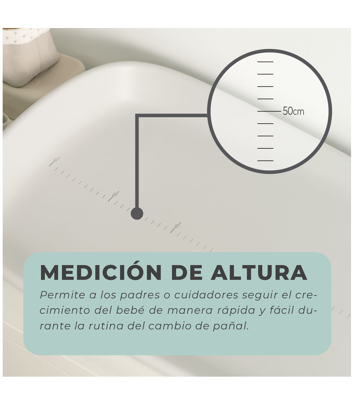 Cambiador bebe eva Mint - Imagen 9