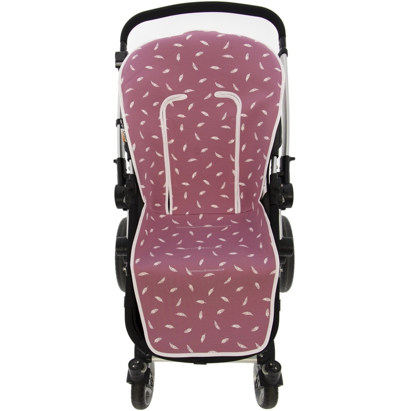 Colchoneta redonda Plumas cherry Rosy Fuentes