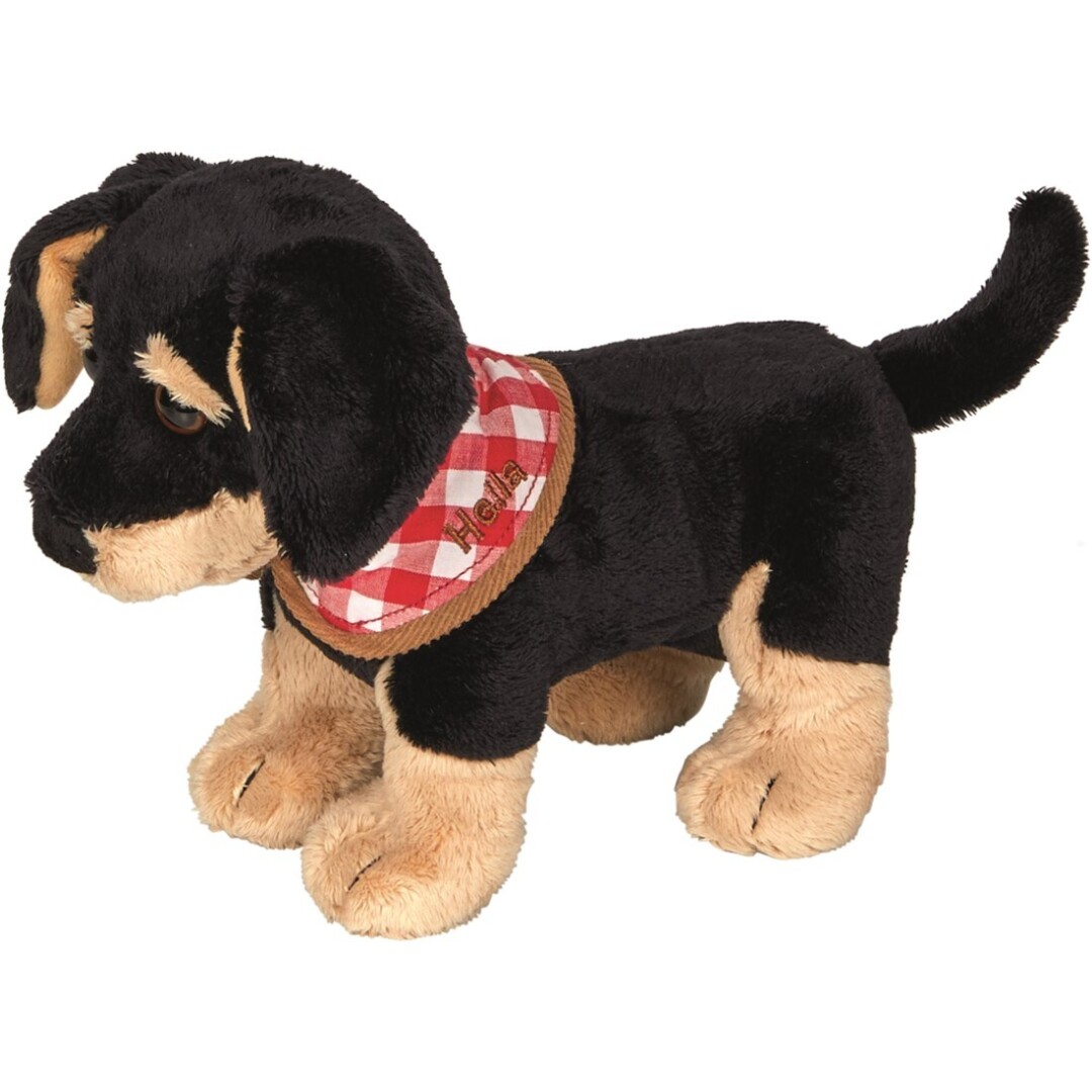 Peluche perrita Teckel