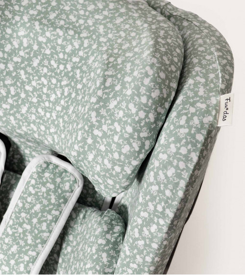 Funda Bugaboo Owl/Nuna Pruu Mist Green - Imagen 3