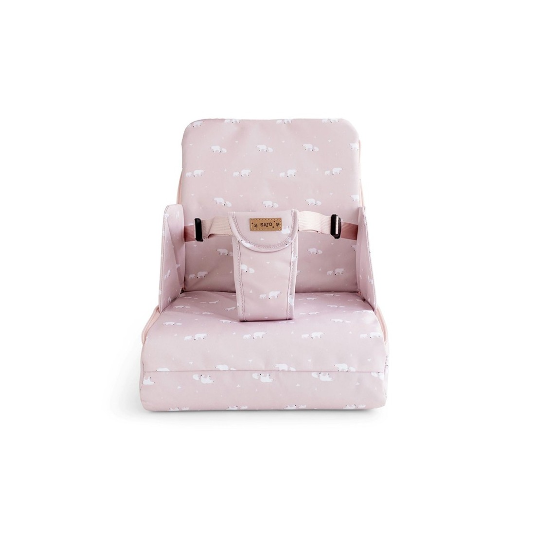 Trona portátil Oso rosa Saro - Imagen 3