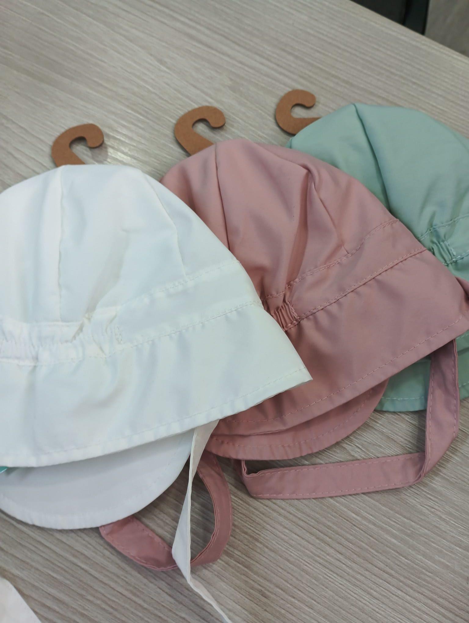 Gorra protección solar blanco - Imagen 4