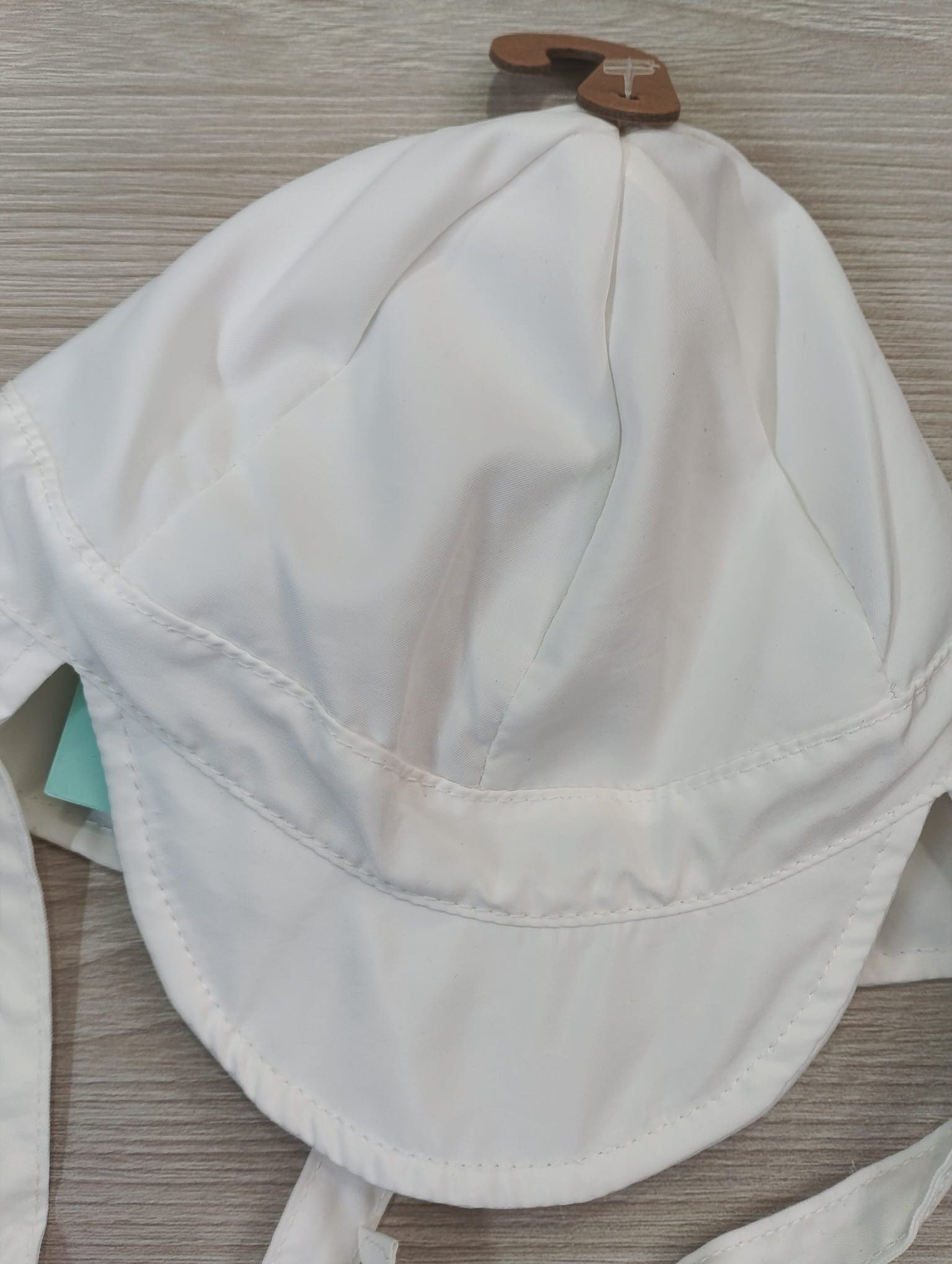 Gorra protección solar blanco - Imagen 3