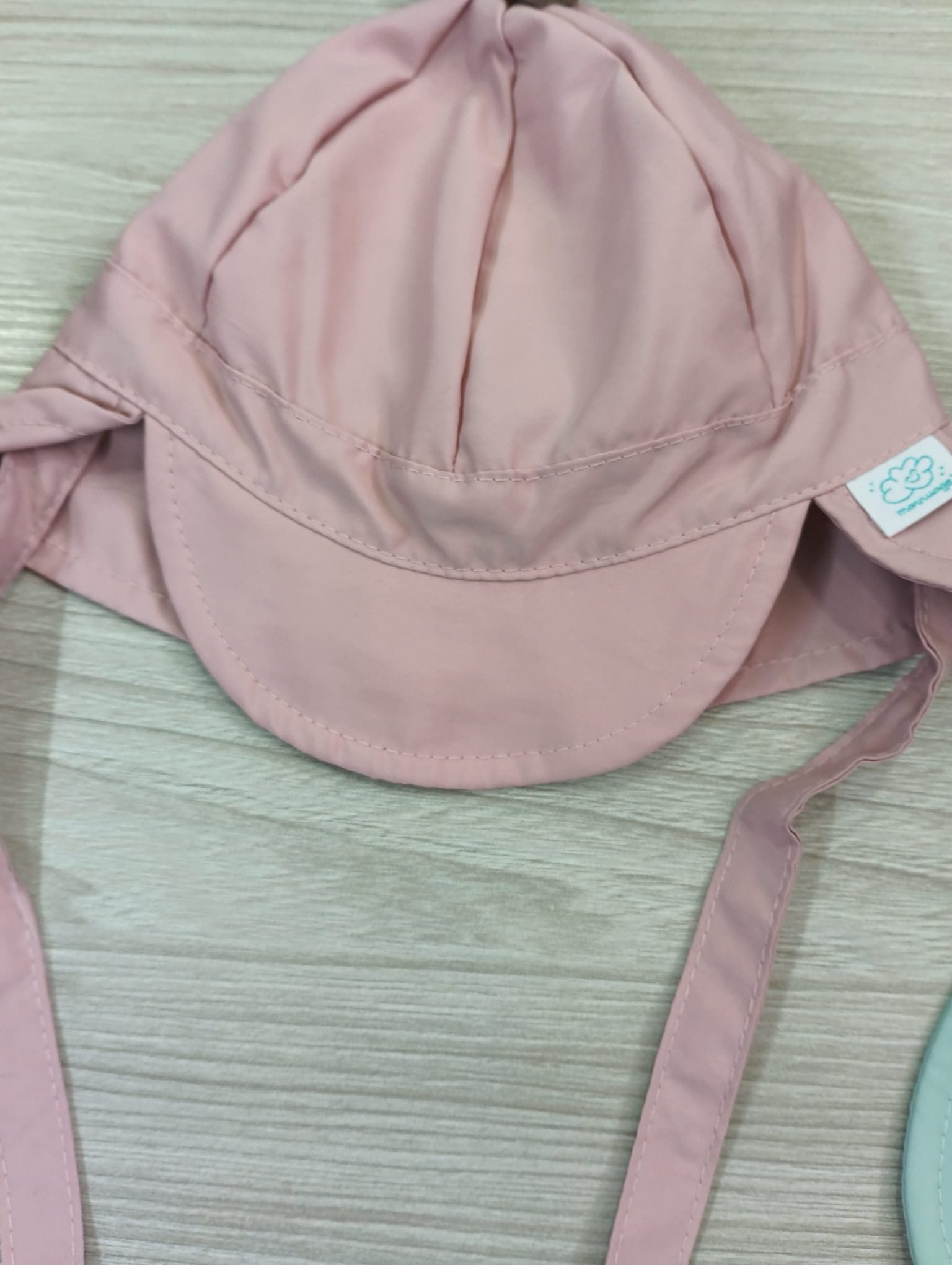 Gorra protección solar rosa