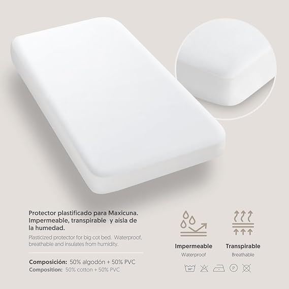 Protector colchon impermeable maxicuna