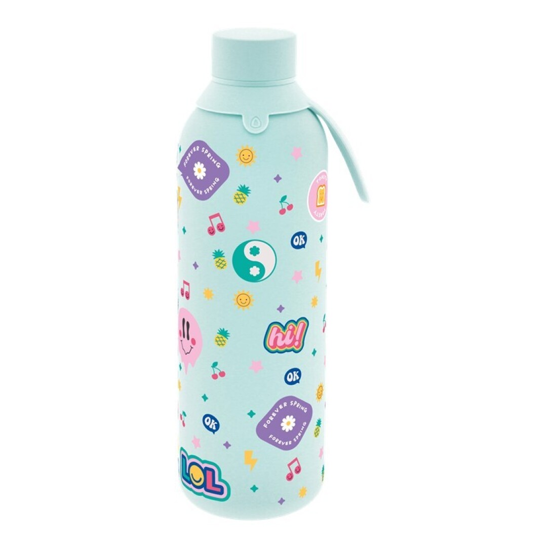 Botella térmica cerámica Glow up mint 750 ml