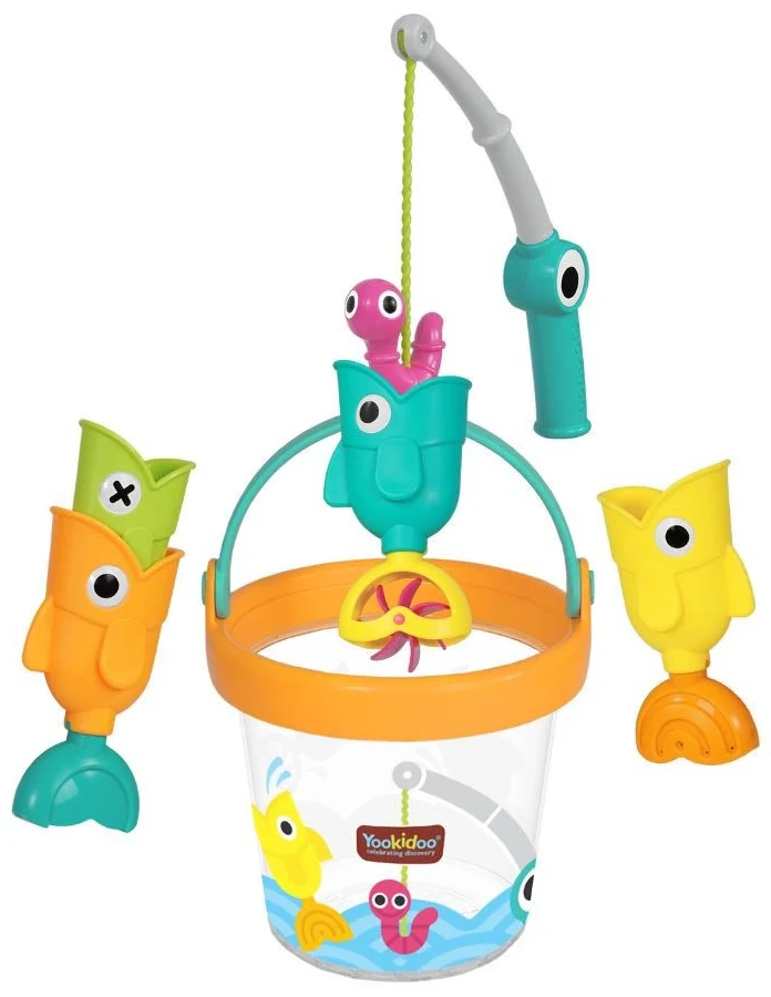 Cubo juego pesca Yookidoo